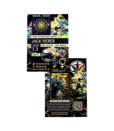 Jack Herer fem (Vision Seeds) семена конопли