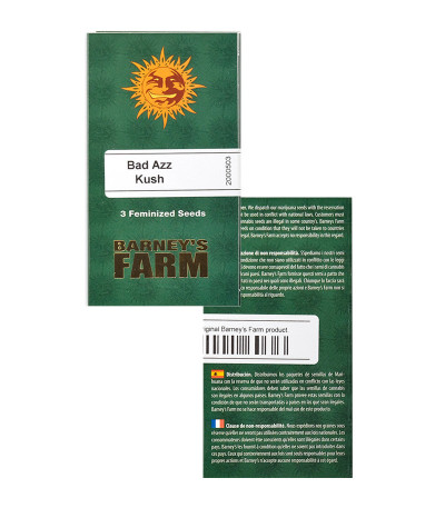 Bad Azz Kush fem семена конопли