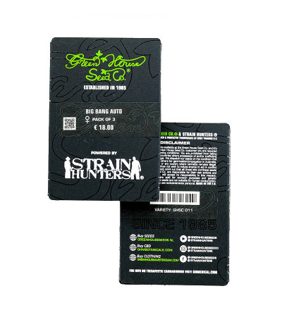 Big Bang Auto fem (Green House Seeds) семена конопли
