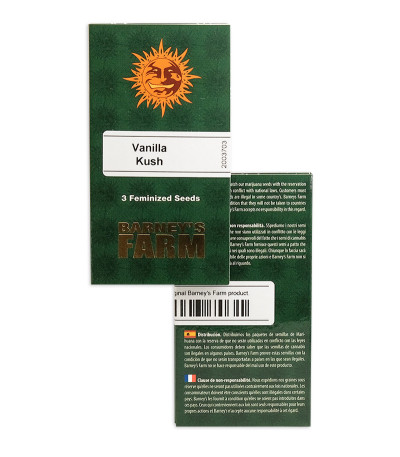 Vanilla Kush fem (Barney's Farm) семена конопли