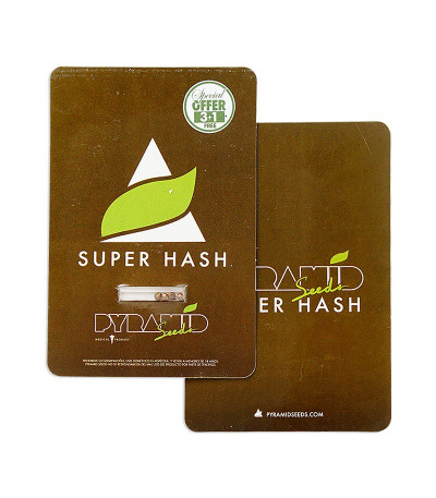 Super Hash fem (Pyramid Seeds) семена конопли