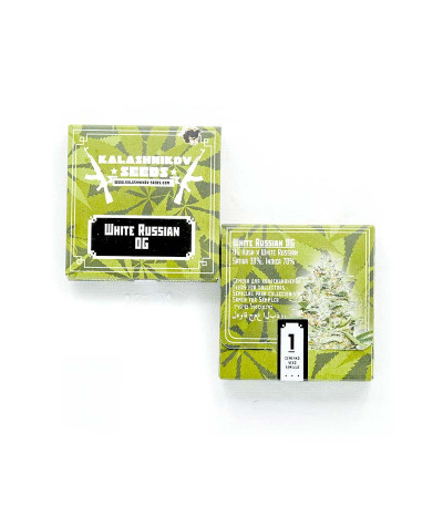 White Russian OG (Kalashnikov Seeds) семена конопли