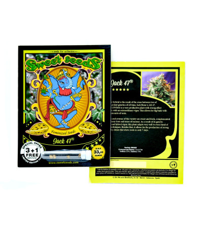 Jack 47 fem (Sweet Seeds) семена конопли