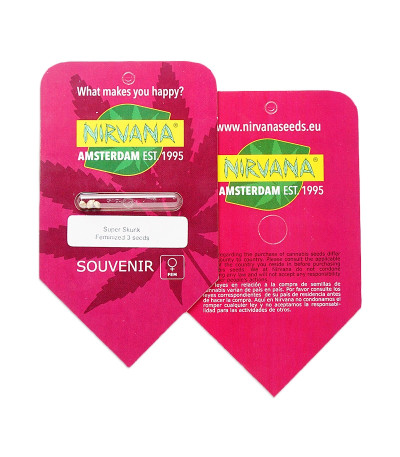 Super Skunk fem (Nirvana Seeds) семена конопли