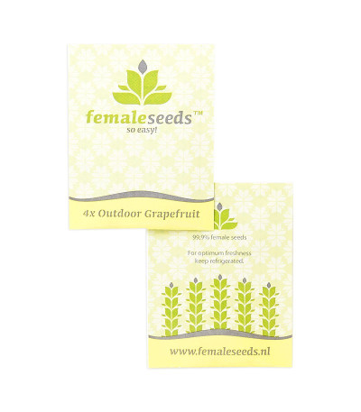 Семена конопли Outdoor Grapefruit от Female Seeds