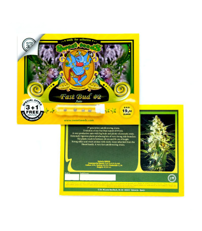 Fast Bud #2 Auto fem (Sweet Seeds)семена конопли
