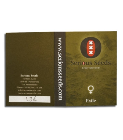 Exile fem (Serious Seeds) семена конопли