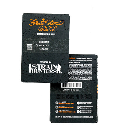 Big Bang fem (Green House Seeds) семена конопли